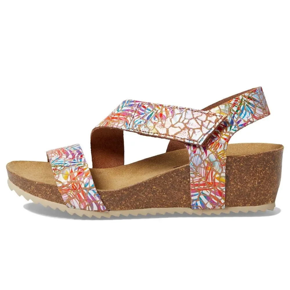 ERIC MICHAEL JOLLY BEIGE PRINT EU 41 (US WOMEN'S 10-11) M (B)